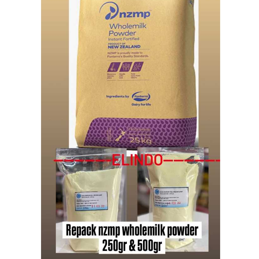 

Susu NZMP Wholemilk powder Repack 250gr 500gr