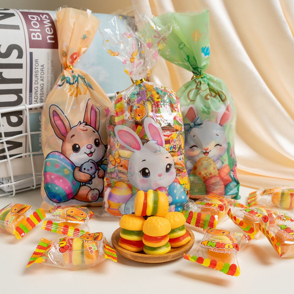 

[ 100% HALAL ] Permen Burger Enak Manis Kenyal Manisan Anak Remaja Permen Burger Rasa Buah Candy Jelly Buah Buahan