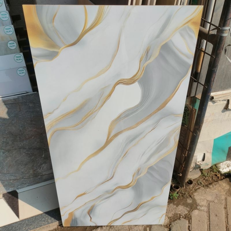 Granite Concord 60x120 Glass Polish Prime Rose Gold Glossy Granit Keramik Lantai