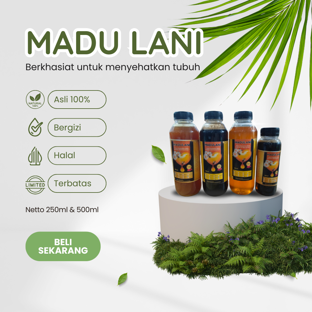 

Madu Lani Murni Asli dari Sarangnya | Madu Akasia Maros Trigona Kaliandra | Madu Alami Tanpa Campuran | Madu Sehat Tingkatkan Imun madu asli tanpa campuran | madu murni langsung dari sarang | madu akasia rasa ringan | madu maros khas sulawesi | madu trigo