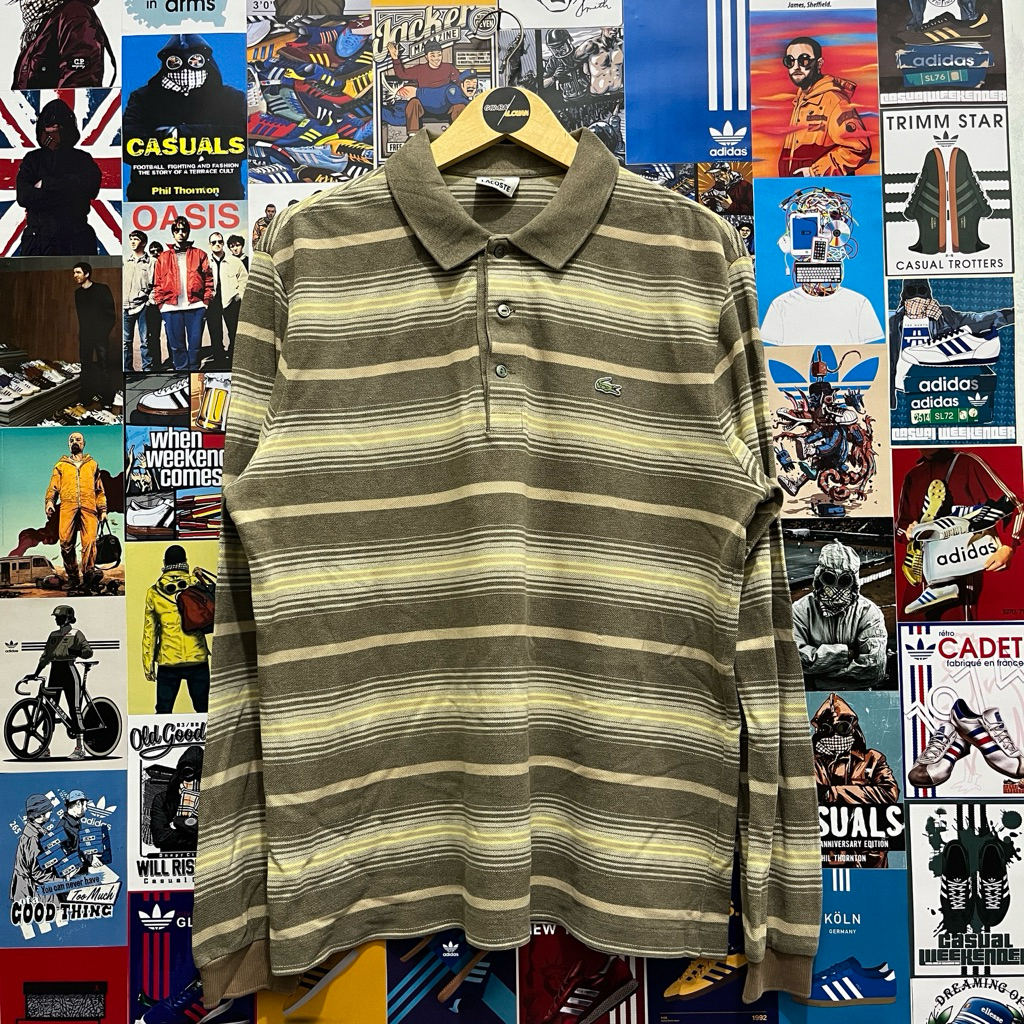 Long Sleeve / Polo Shirt / Rugby Shirt / Vintage / Second / Lacoste