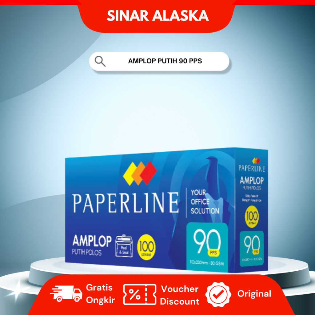 

Amplop Putih Besar Paperline / Paperline Amplop 90 PPS