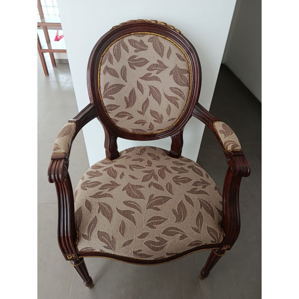Kursi Jati asli Model Kuno Vintage Bekas