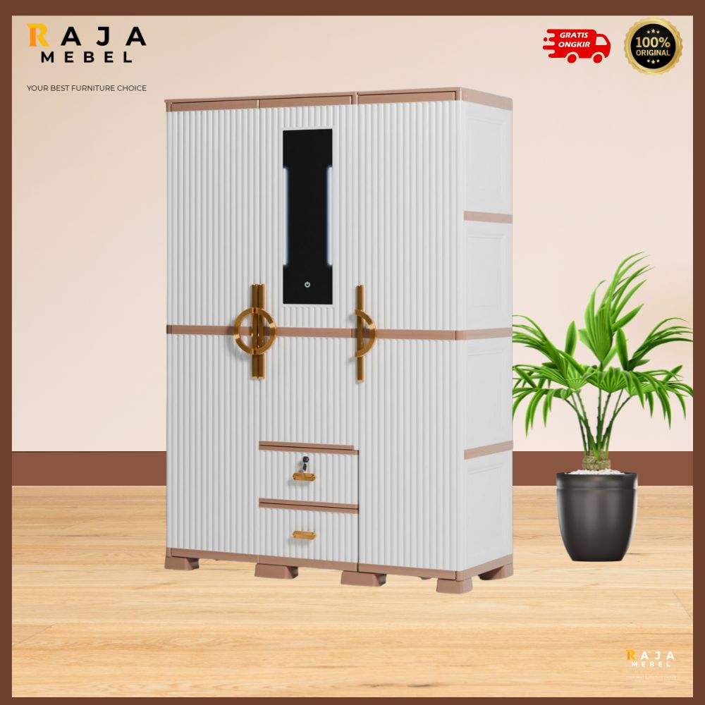 Olymplast Lemari Plastik OTC Luxury 3P