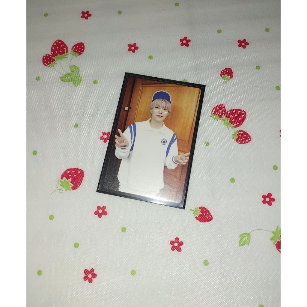 Photocard Official BTS Suga RPC Photofolio We
