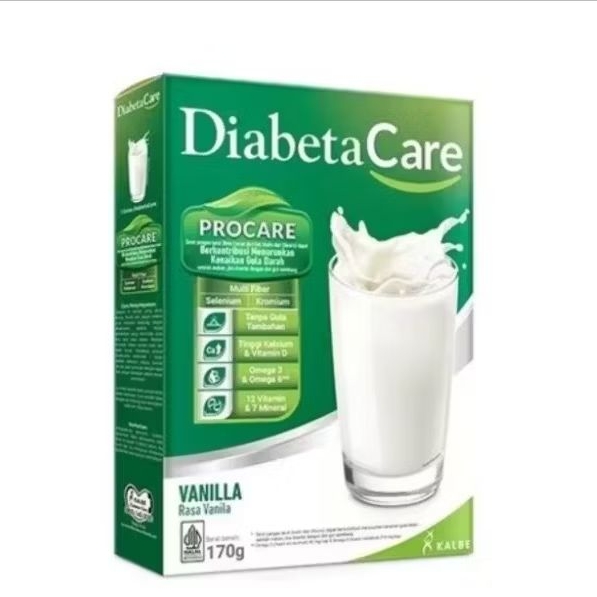 

DIABETACARE 500GR dan 170GR RASA VANILA , COKELAT / SUSU KONTROL GULA DARAH