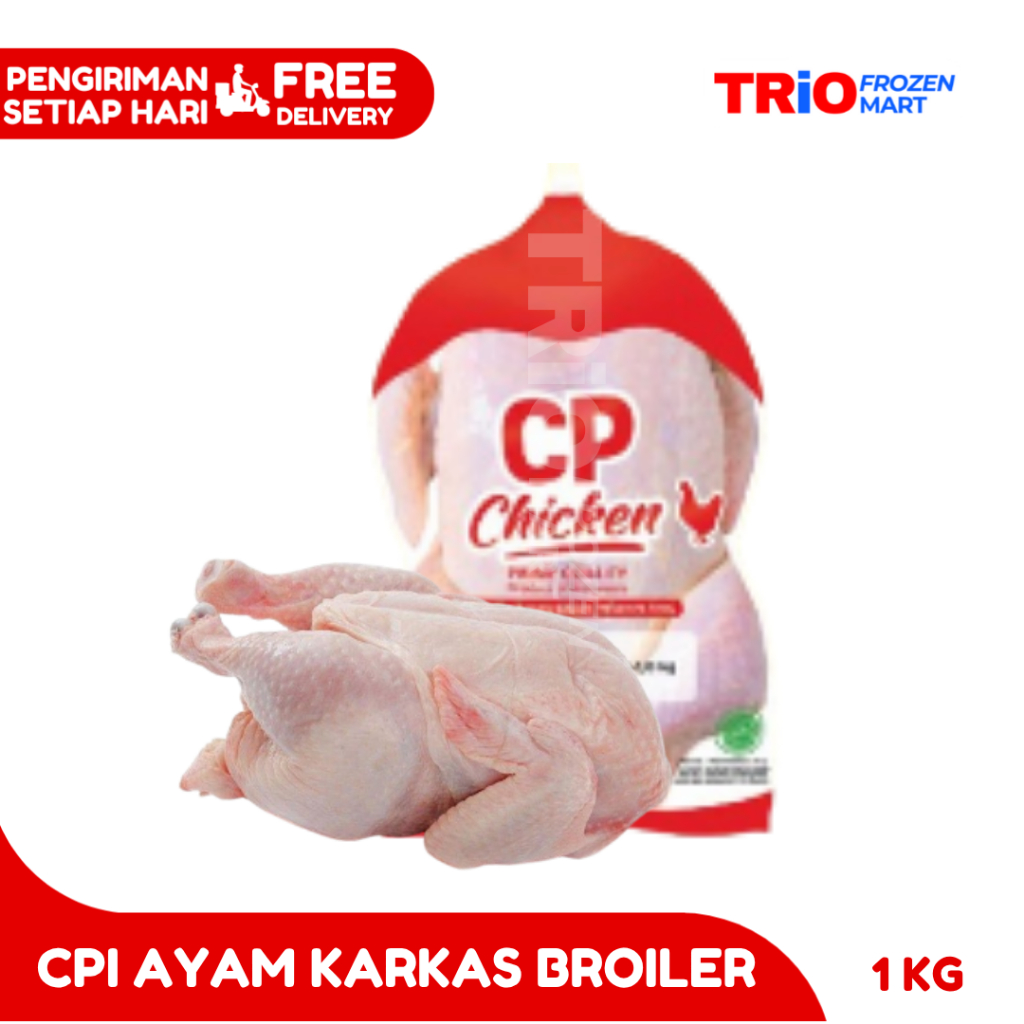 

Ayam Karkas Broiler Utuh 1 kg