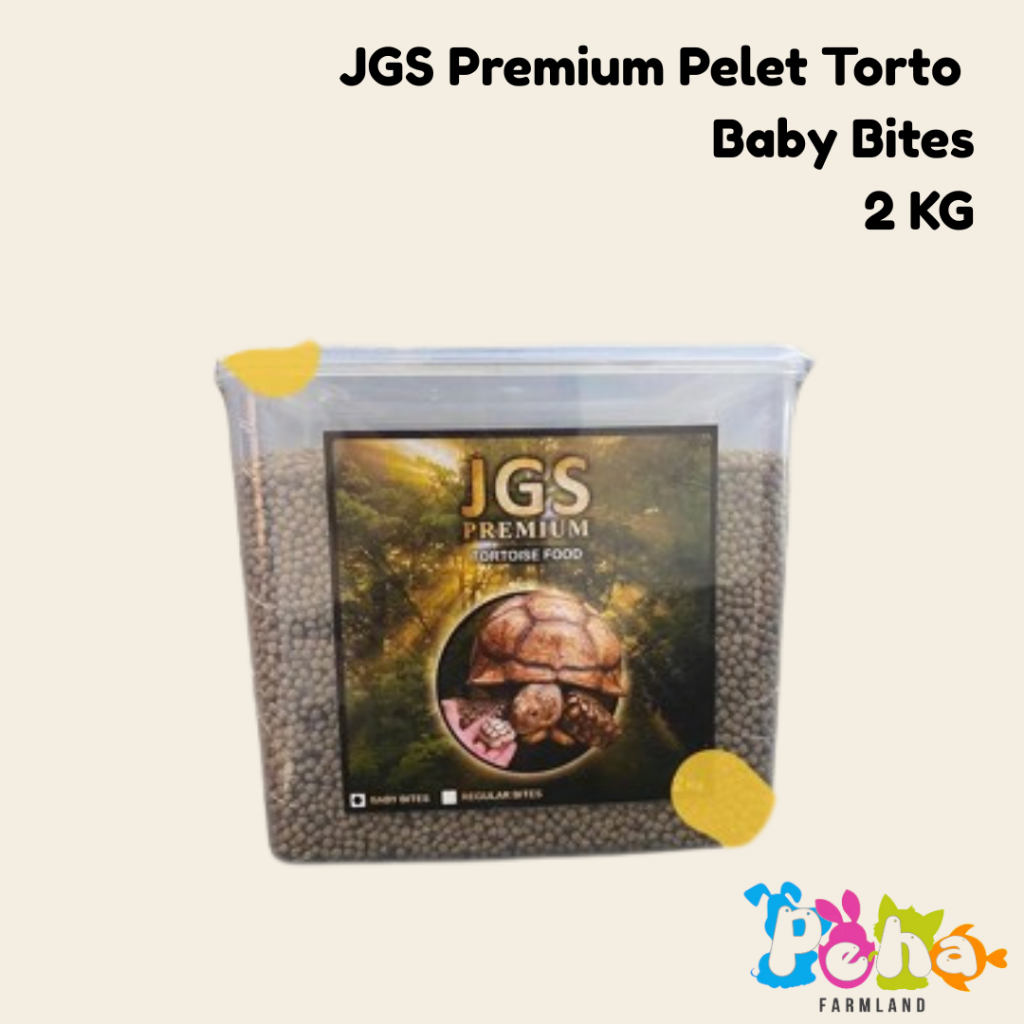 JGS Premium 2kg Pelet Kura Darat Makanan Kura