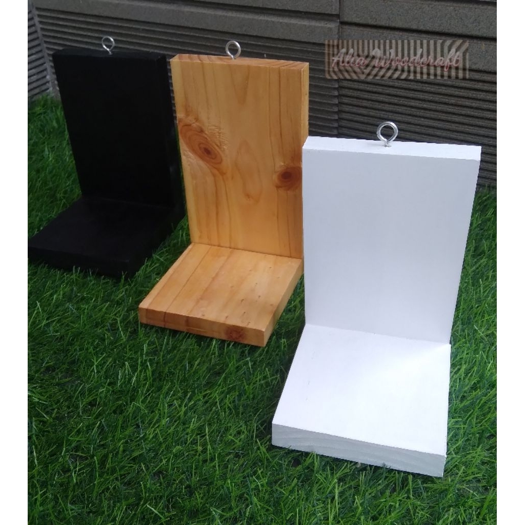 AMBLAN DINDING MINIMALIS/TEMPAT VAS BUNGA/RAK BUNGA TEMPEL DINDING