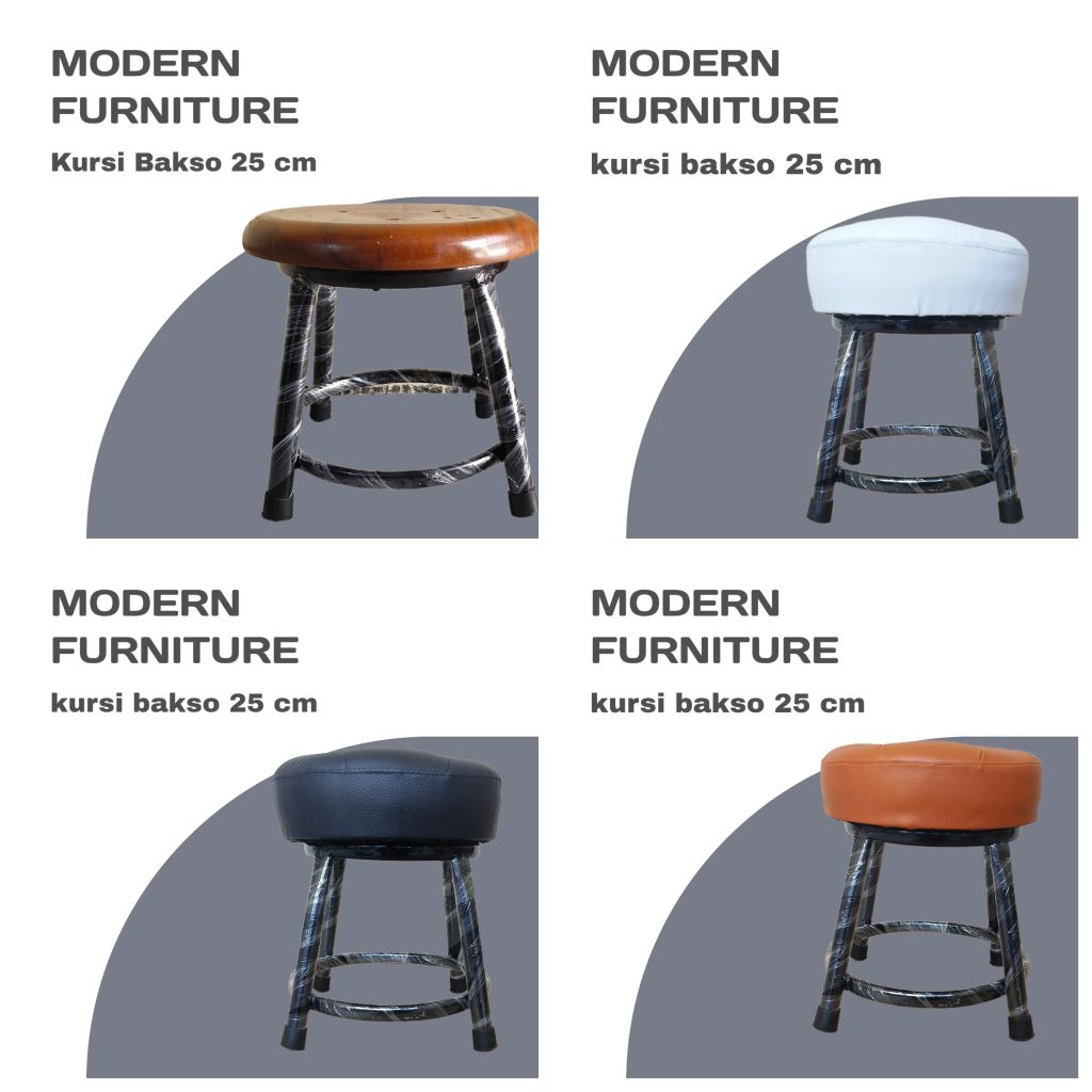 Dingklik Spon / kursi Pendek empuk 25 cm ,bangku kafe,bangku bar,kursi santai,kursi plastik,bangku r