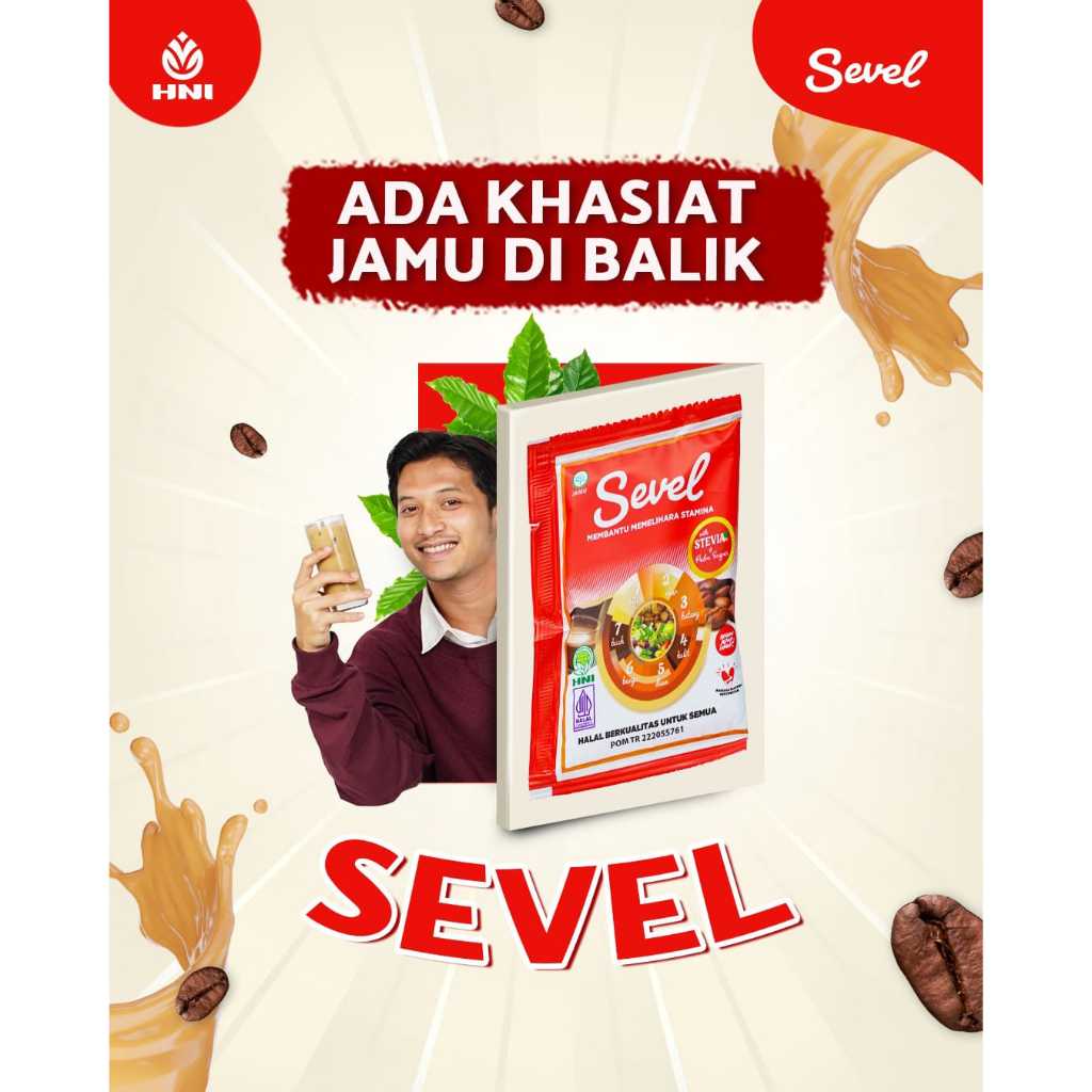 

Kopi sevel isi 20 sachet - kopi sehat - kopi herbal