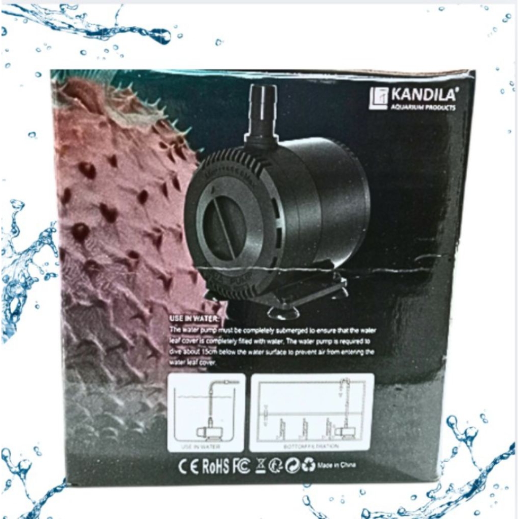 KANDILA FUGU F 103 POMPA KOLAM AQUARIUM SILENT WATER PUMP