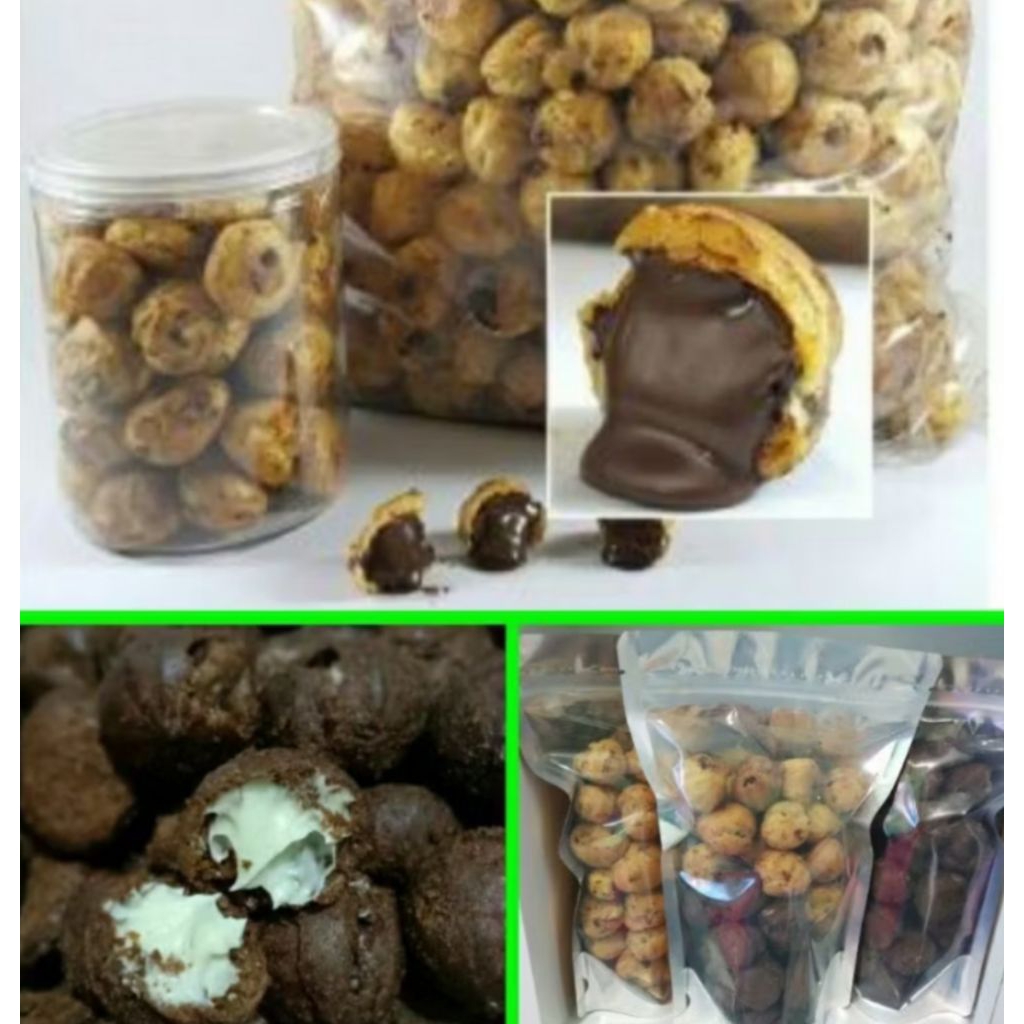 

(100gram)/Sus Kering 100 Gr Coklat/Vanila Renyah Manis