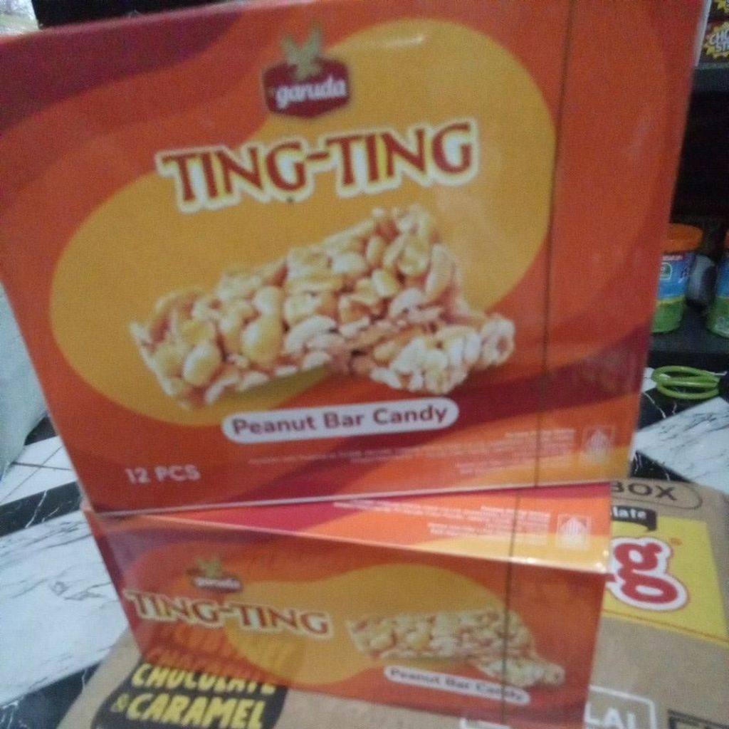 

Garuda Ting-Ting Peanut Bar Candy |12pcs
