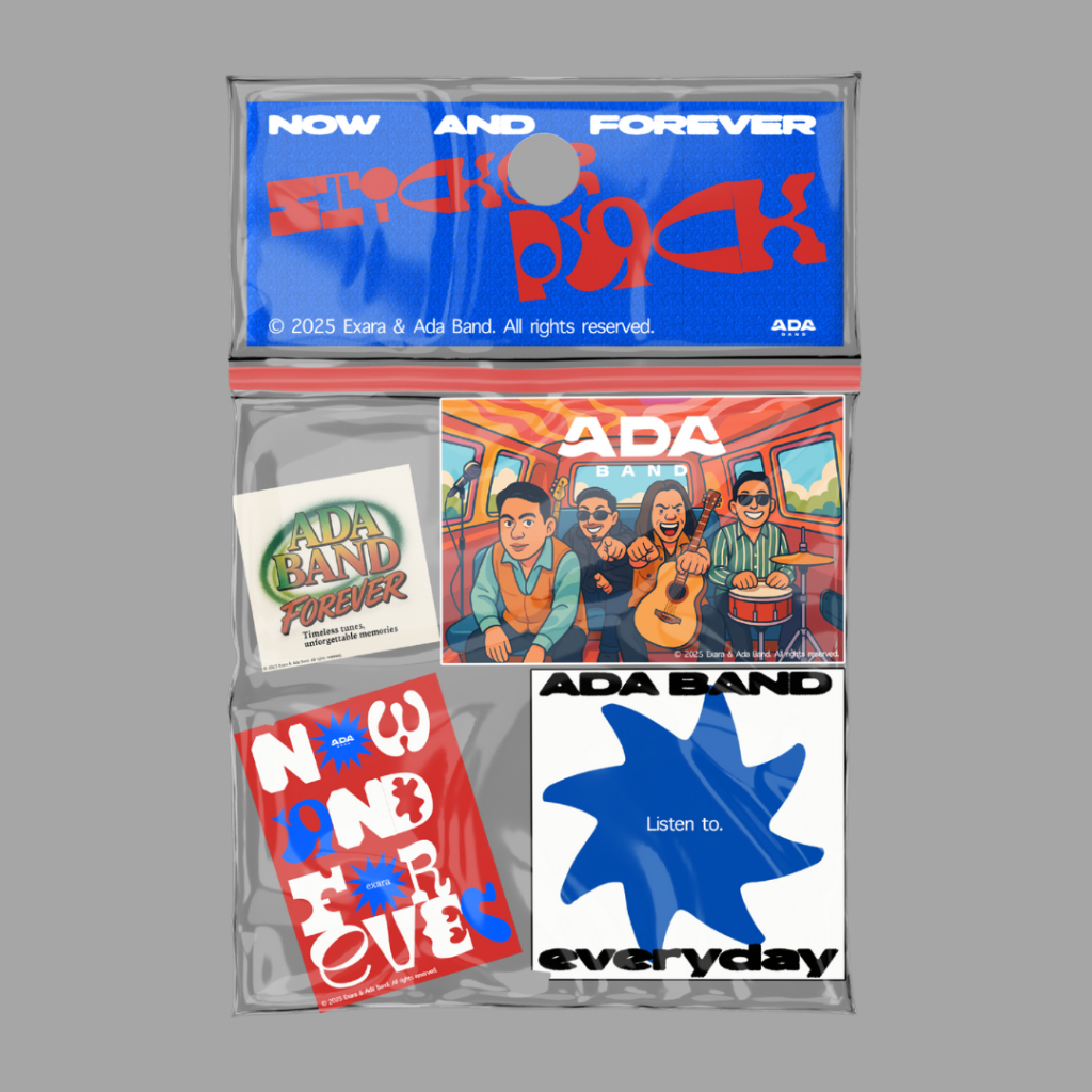 

Ada Band - STICKER PACK (Official Merchandise)