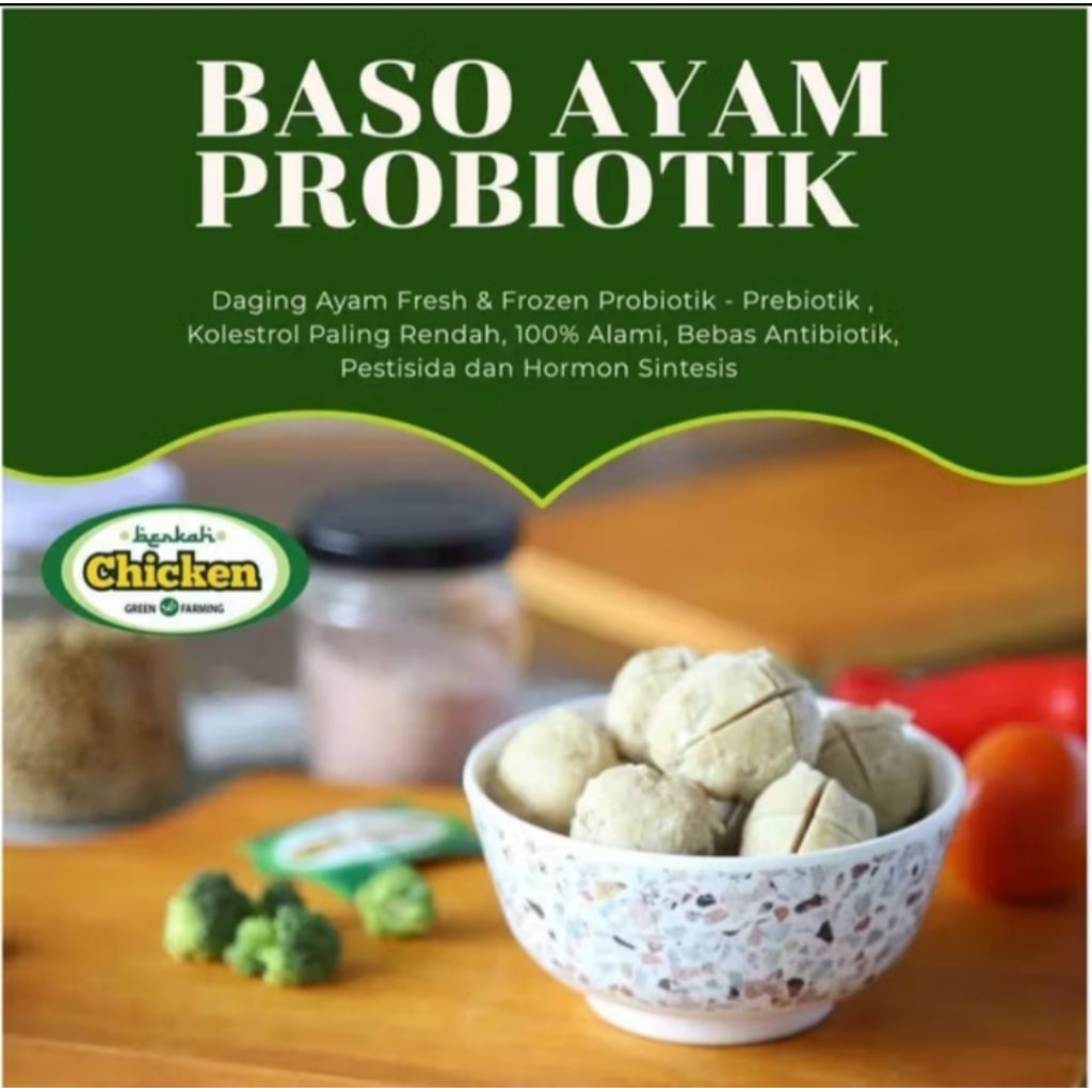 

Bakso Ayam Organik 200gr