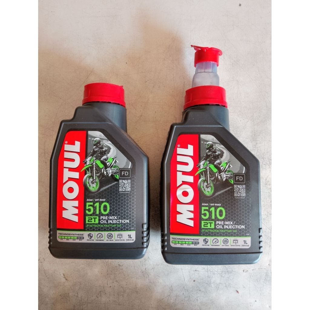 Botol Bekas Oli Samping Motul