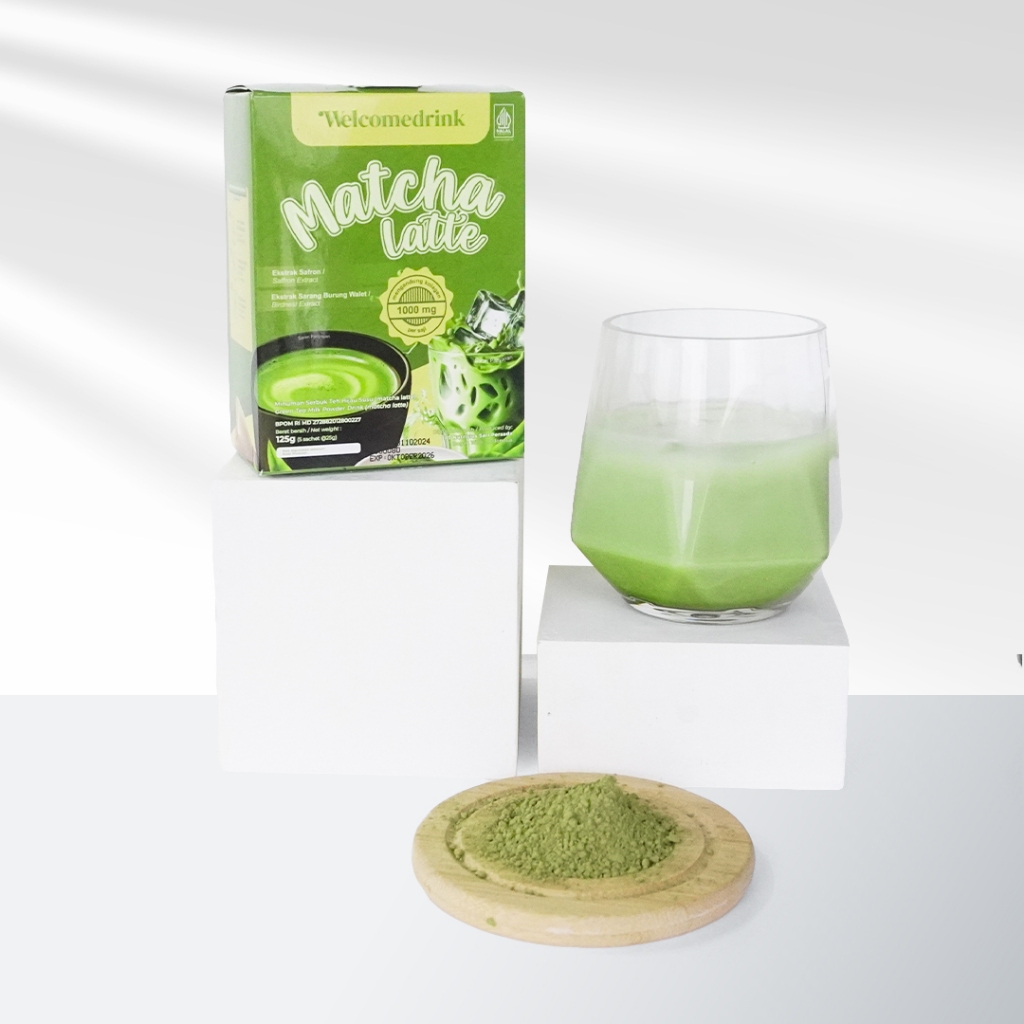 

Welcomedrink Matcha Latte 5x25g