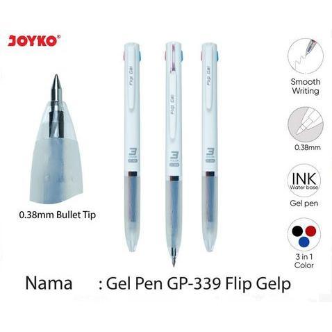 

Joyko Ballpen Gel GP-339 / Pulpen Gel