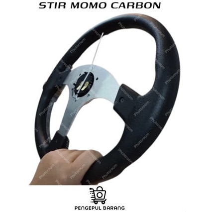 Stir Racing Mobil Momo Carbon 14 Inch Steer Momo Racing