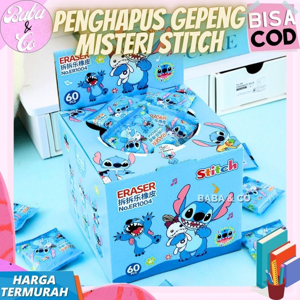 

PENGHAPUS MISTERI STITCH GEPENG MISTERI BLIND BOX PENGHAPUS STITCH V3 LUCU UNIK MURAH MYSTERY ERASER STITCH V3 GEPENG LUCU UNIK