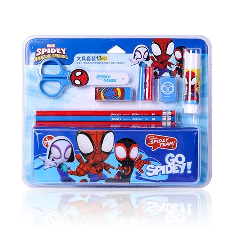 

Set Alat Tulis Spiderman Alat Tulis 1 paket lengkat atk Stationery set Study Set Sekolah Karakter