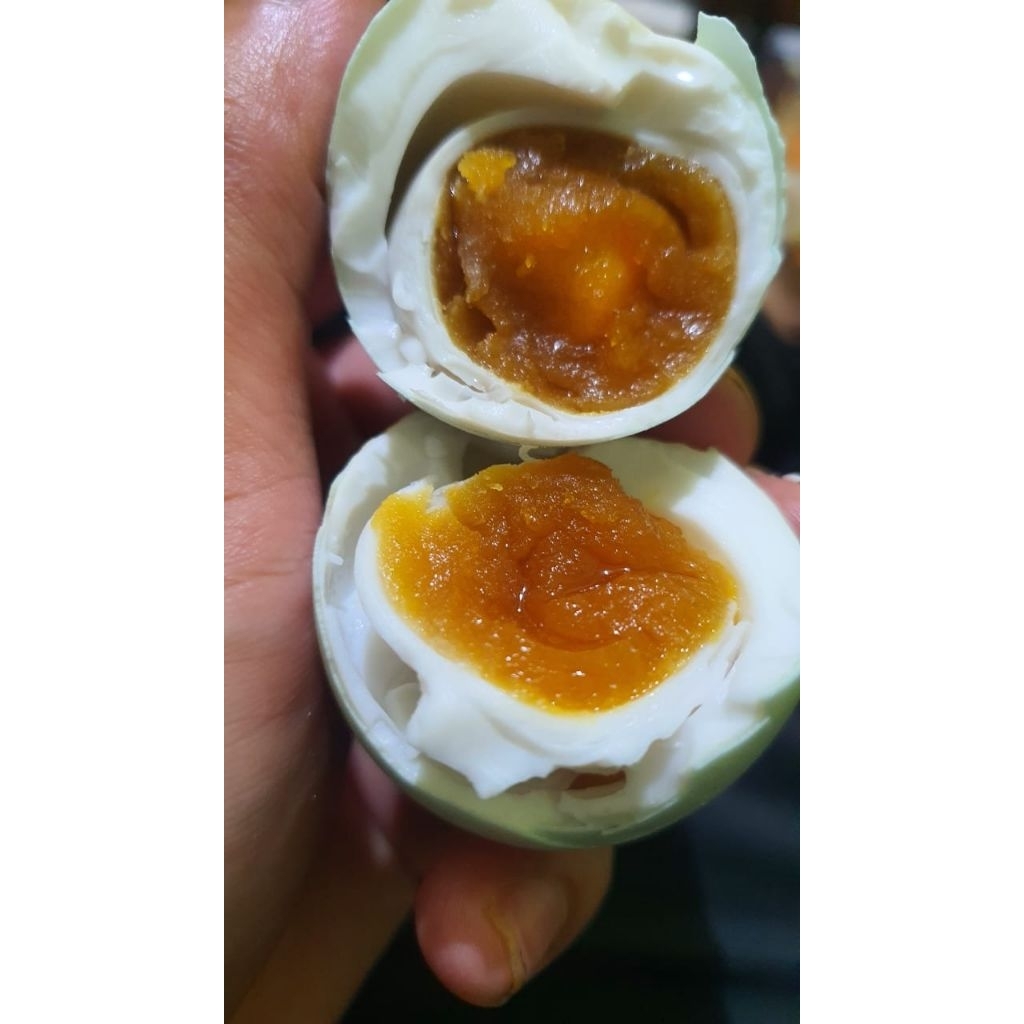 

TELUR ASIN MASIR DAN BERMINYAK (AB) ASLI PANGON ISI 10