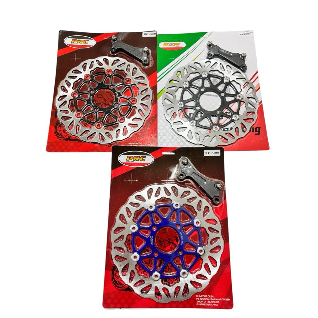 PIRINGAN CAKRAM BEAT 260 MM PLUS BREKET / PIRINGAN CAKRAM UKURAN 260MM BEAT BSM FREE BREKET | DISC B