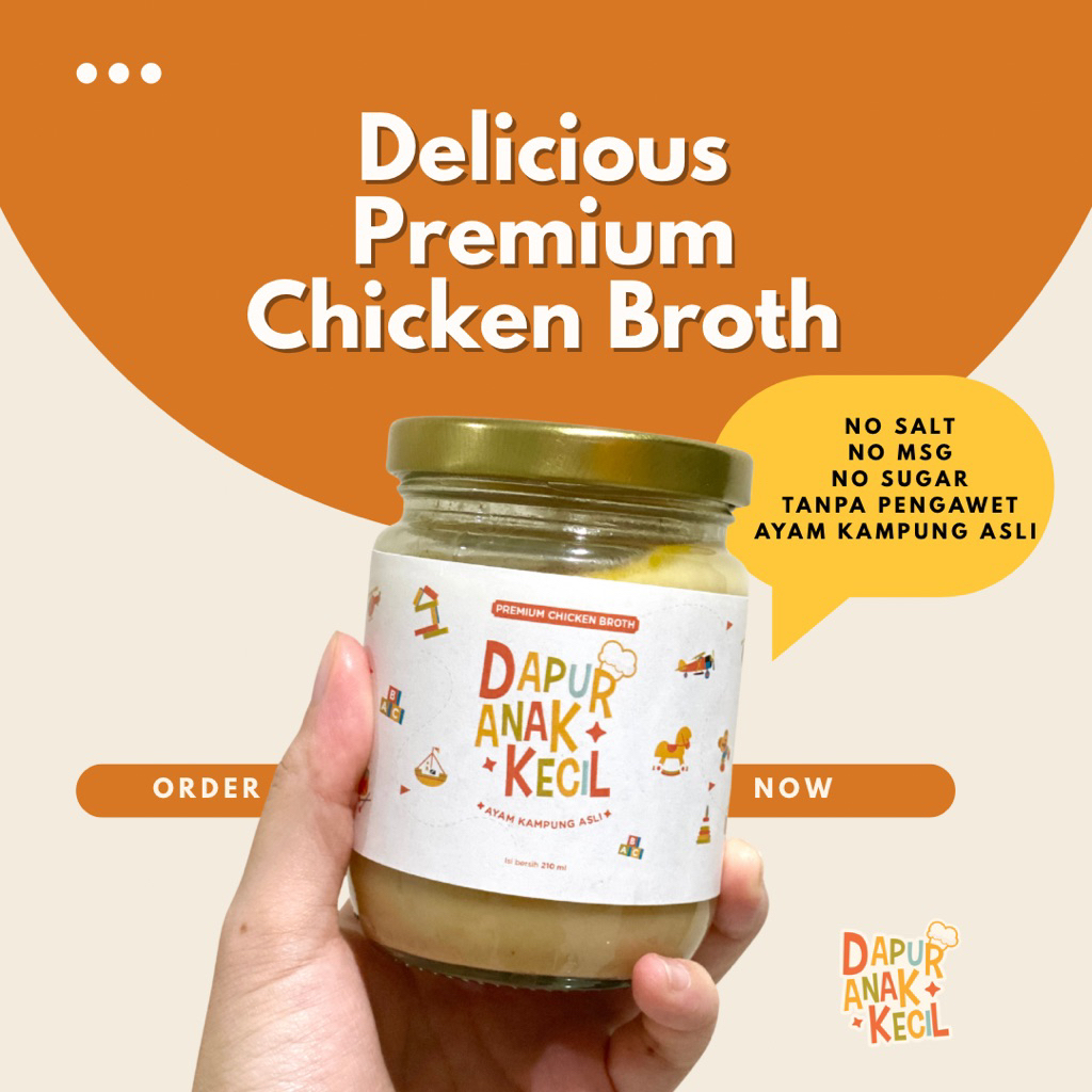

( JAR ) 250ml PREMIUM CHICKEN BROTH