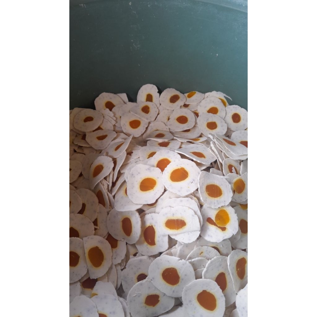 

rijeck atau BS an krupuk telur asin berkah bunda 1 kg