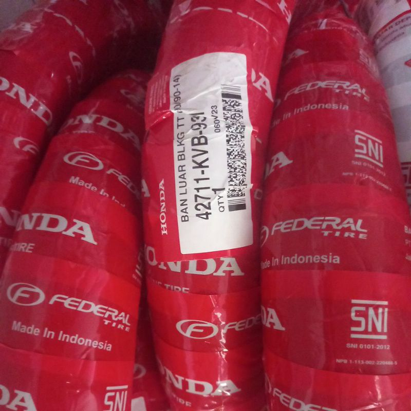 Ban luar belakang 90/90 Federal.AHM beat pop esp vario 110 vario 125 scoooy fi scoopy esp 42711-KVB-