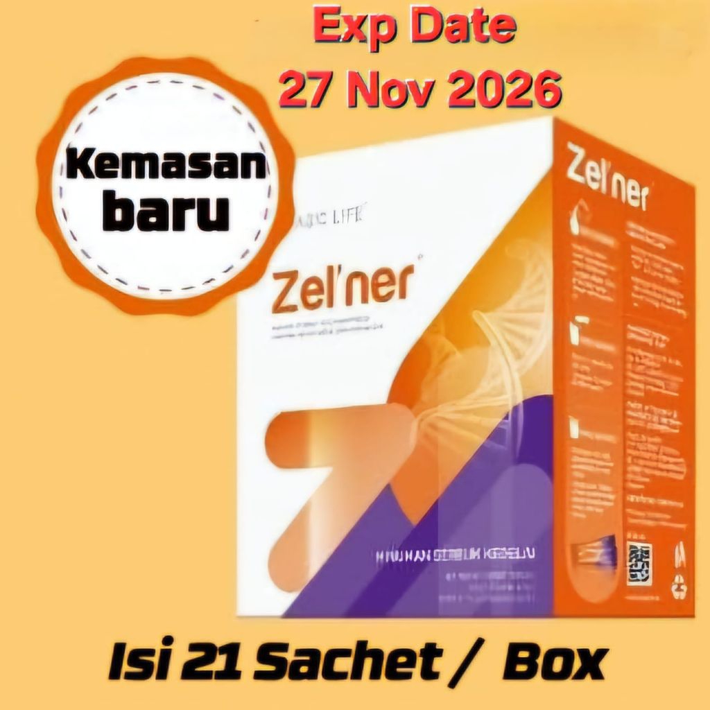 1 Box Magiclife Zelner Oligopeptida kemasan baru isi 21 sachet