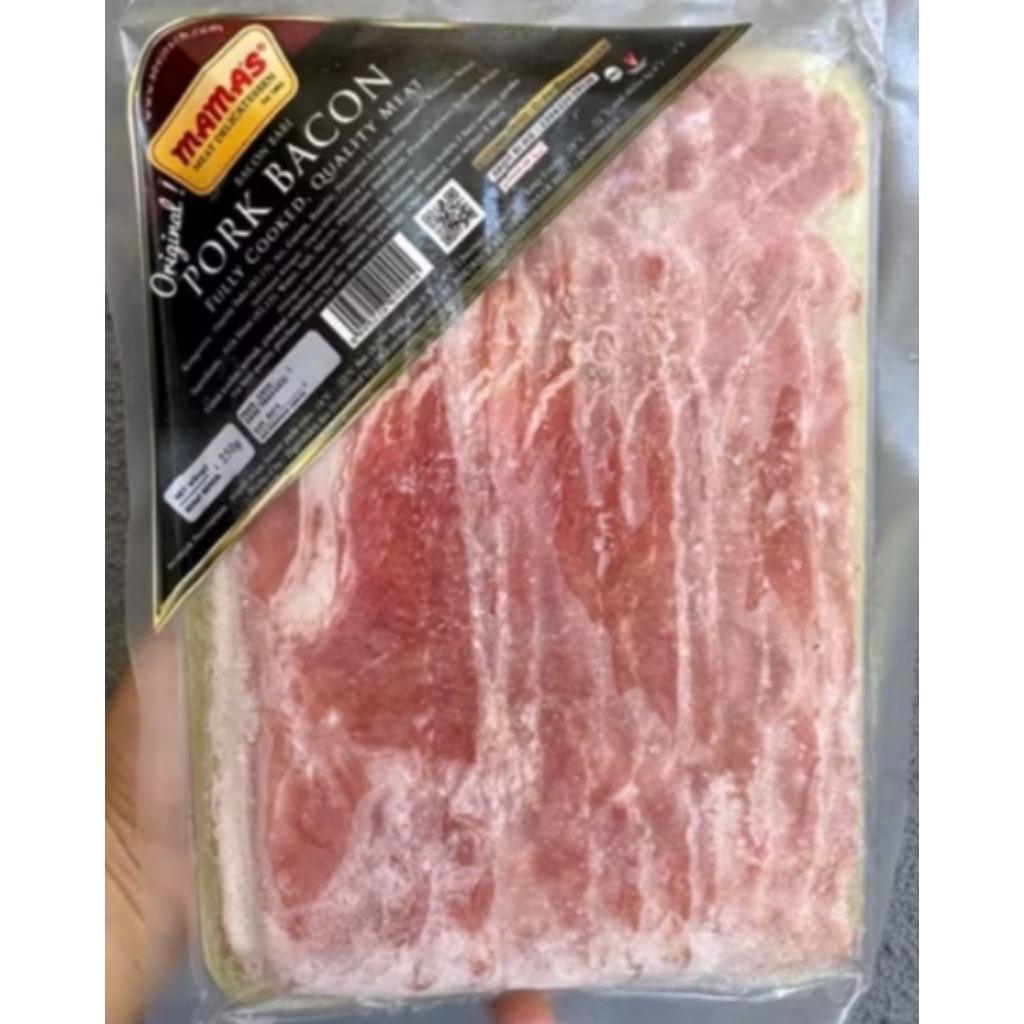 

MAMAS PORKY BACON 250 GRAM