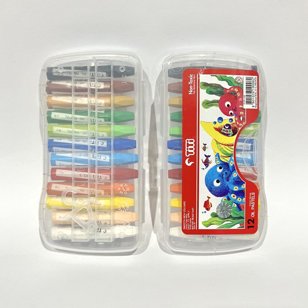 

OILPASTEL TITI 12 WARNA