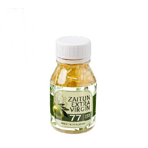 Kapsul minyak zaitun isi 200 kapsul zaitun extra virgin