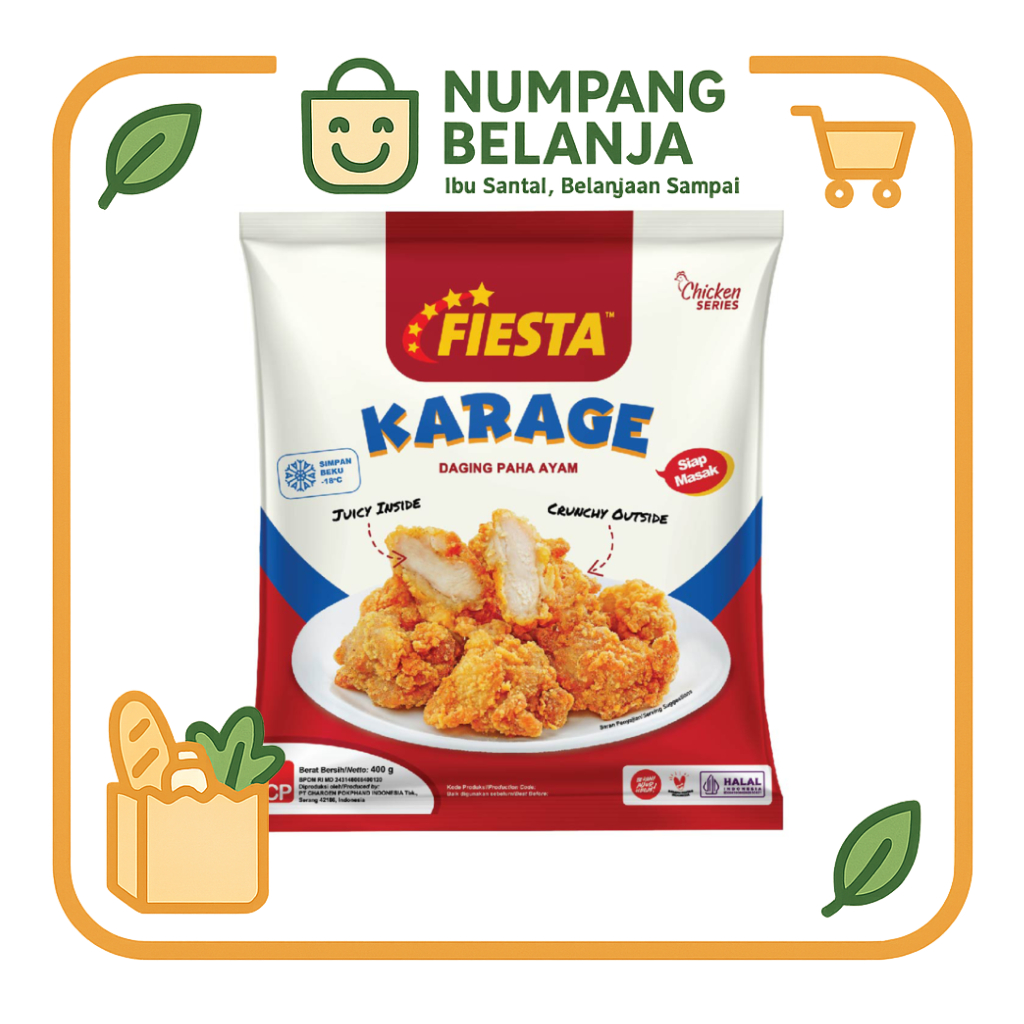 

FIESTA CHICKEN KARAGE 400 GR