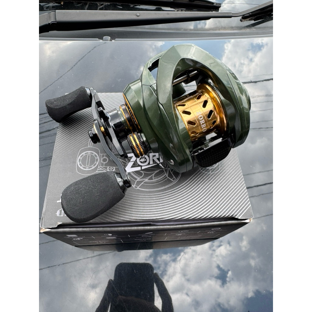 reel bc zorro navi drag clicker shallow spool