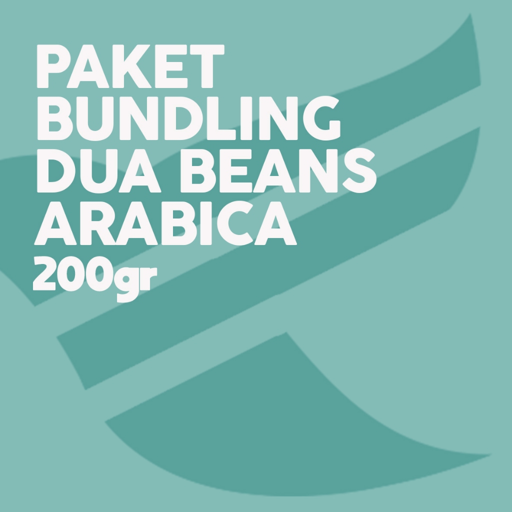 

paket bundling 2 beans kopi arabika 200gr
