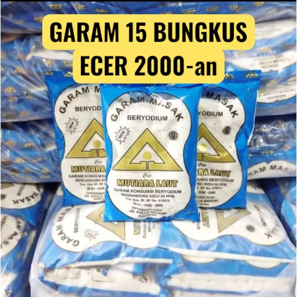 

Garam masak 15 pcs beryodium