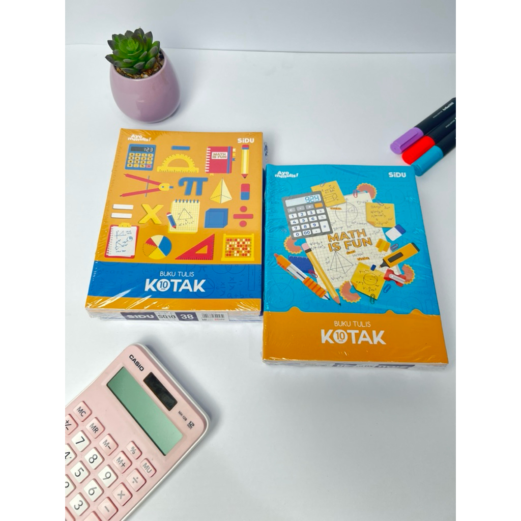 

(10 PCS) Buku Tulis Siswa Sidu Kotak Tanggung Sq10 isi 38 Lembar