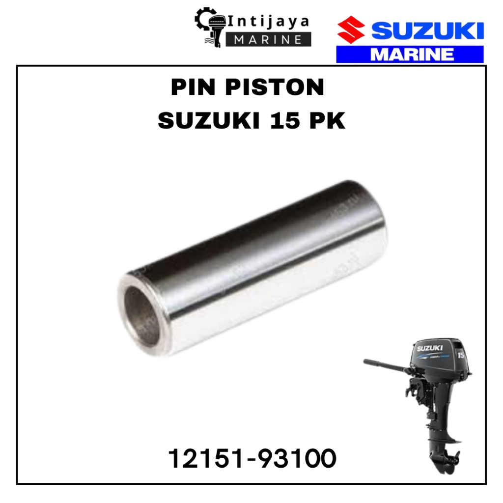 12151-93100 PIN PISTON SUZUKI 15 PK KOIL SUKU CADANG & SPAREPART MESIN TEMPEL OUTBOARD
