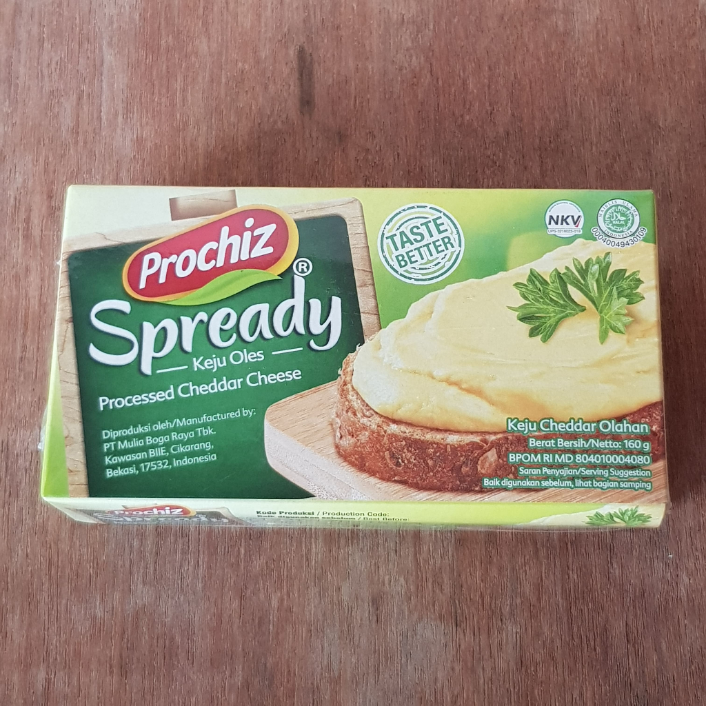 

Aneka keju Prochiz - slice, Repack 250gr , 1 pack
