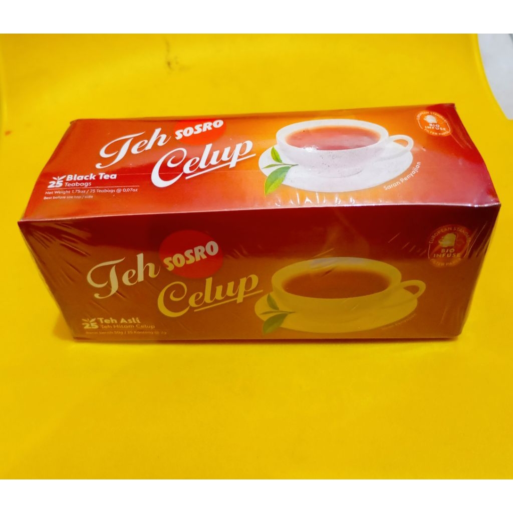 

TEH CELUP SOSRO ISI 25 50g