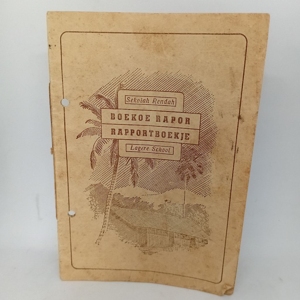 

Buku Rapor Sekolah Rendah Antik