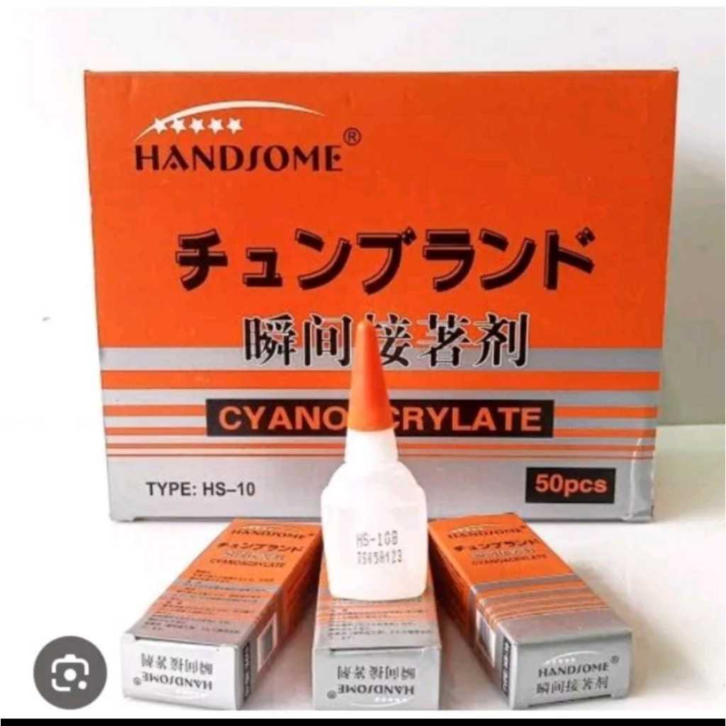 

( PAKET 1 BOX ISI 50 ) LEM KOREA HANDSOME