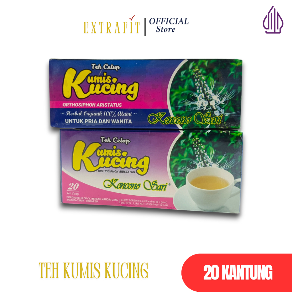 

Teh Celup Kumis Kucing Kencono Sari Obat Herbal Batu Ginjal Lancar Kemih Asli Original