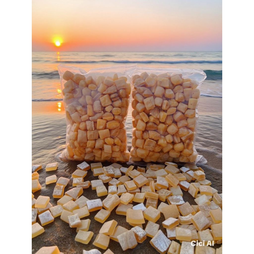 

krecek rambak kulit sapi mekar maksimal langsung goreng ( varian kotak 1 kg)