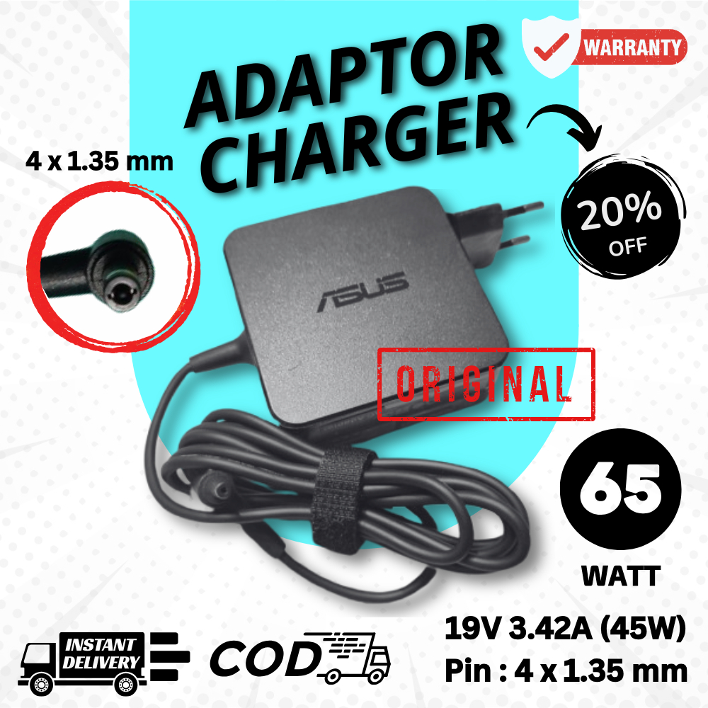 Charger Adapter Adaptor Asus VivoBook Flip 14 TP470 TP470EZ TP470EA