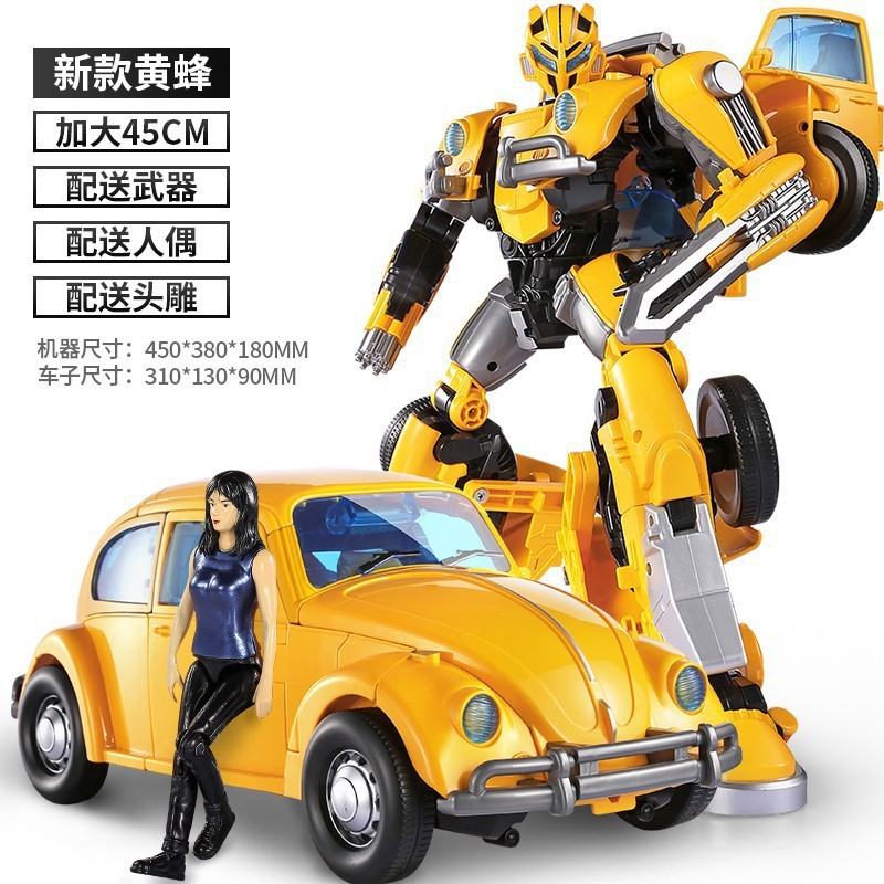 Mainan Action Figure Robot Bumblebee Klasik Besar - Hadirkan Legenda Deformation Autobot ke Genggama