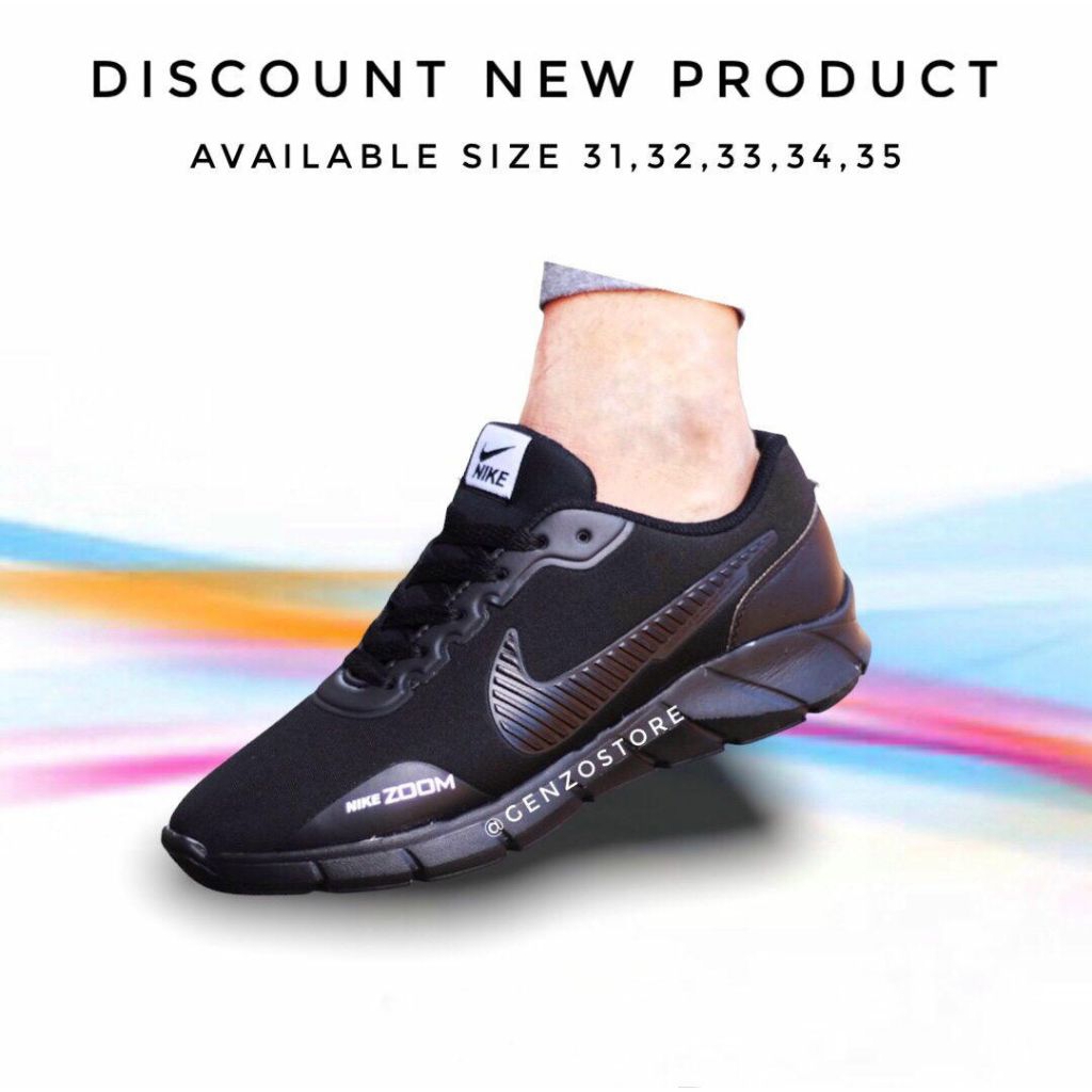 Sepatu Sekolah Anak SD SMP Sepatu Hitam Sepatu Olahraga